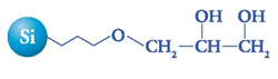 化学結合基：ジオール基（ジヒドロキシプロピル基）の画像